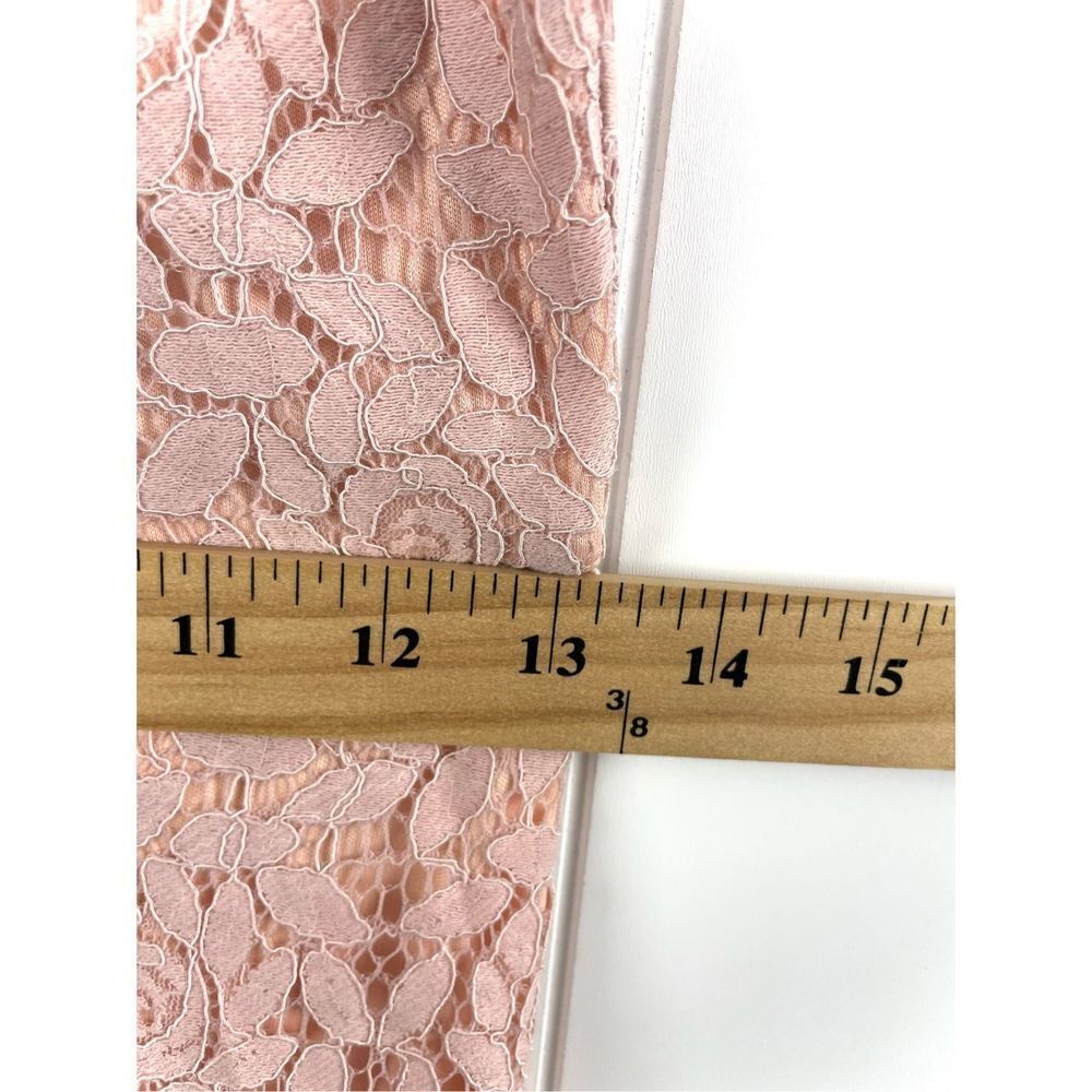 NWT Almost Pink Romantic Floral Ruffle Mini Dress S - Picture 5 of 11